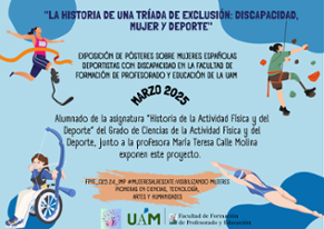 4 Mujeres con discapacidad haciendo deporte