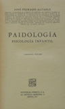 Paidologa. Psicologa infantil (11 ed.).