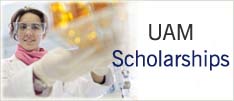 UAM Scholarships from Research Service. External Link. Open a new window