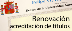 Audiencia Abierta. Renovación de la acreditación de los títulos oficiales de la Universidad Autónoma de Madrid.