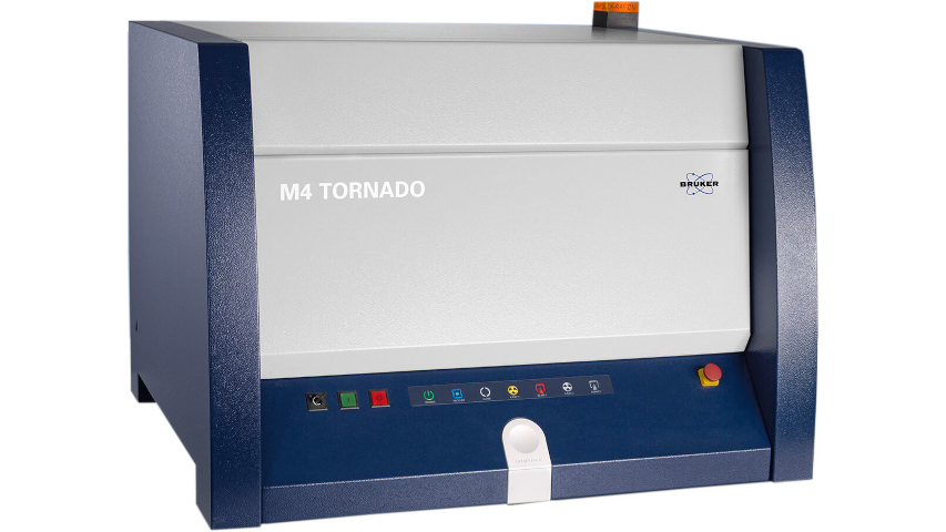 Espectrómetro de µ-XRF M4 Tornado de Bruker