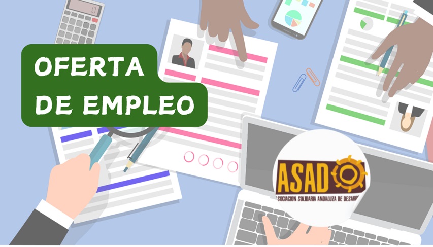 Oferta de empleo en Asociación Solidaria Andaluza de Desarrollo (ASAD)