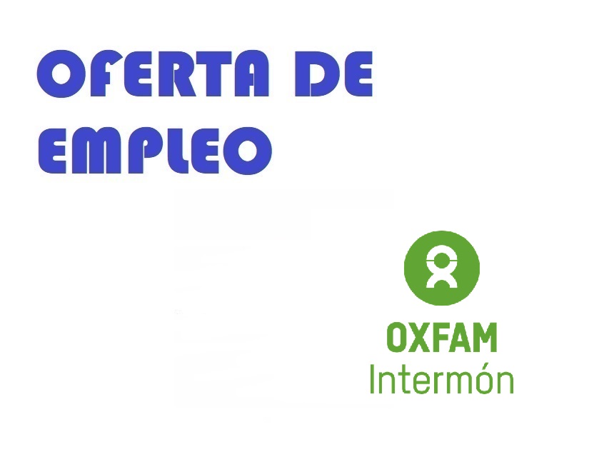 Oferta de empleo en Intermón Oxfam