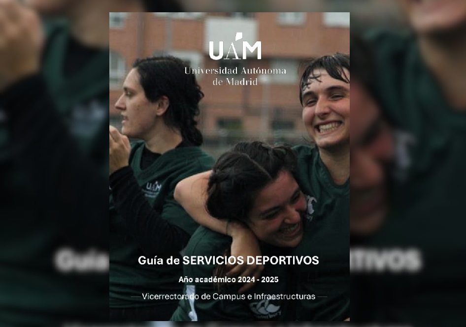 Portada de la Guía de servicios deportivos de la UAM. / UAM