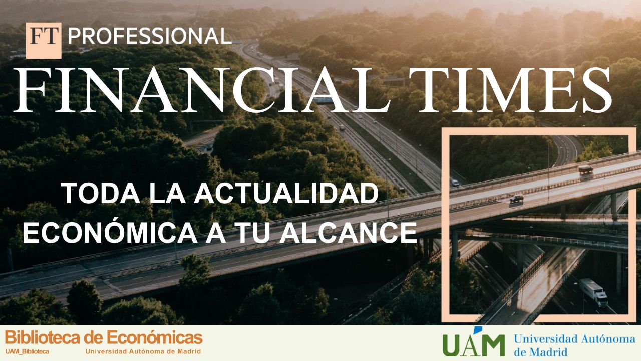 Cartel publicitario sobre Financial Times