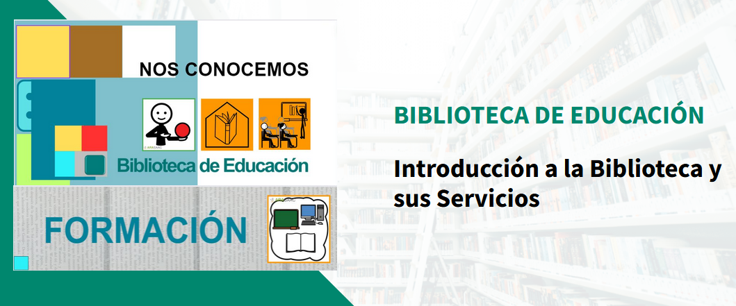 Cartel formacion introduccion biblioteca