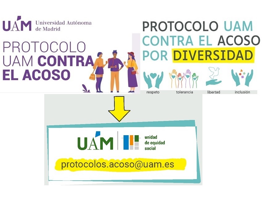 Delegación de prevención voz y animación con pasos de protocolos acoso