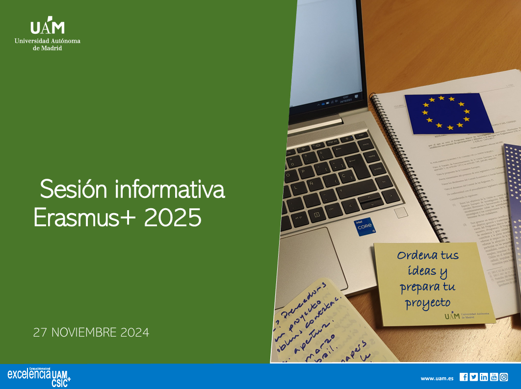 Sesión informativa Proyectos Erasmus+ 2025 (nov.2024)