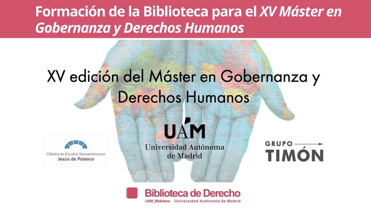 Máster en Gobernanza y Derechos Humanos 