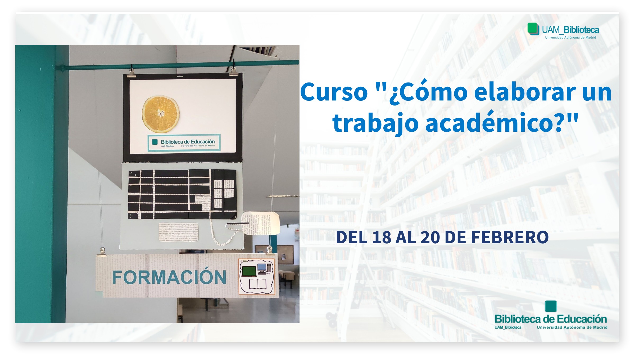 Cursos de formación elaboración TFG