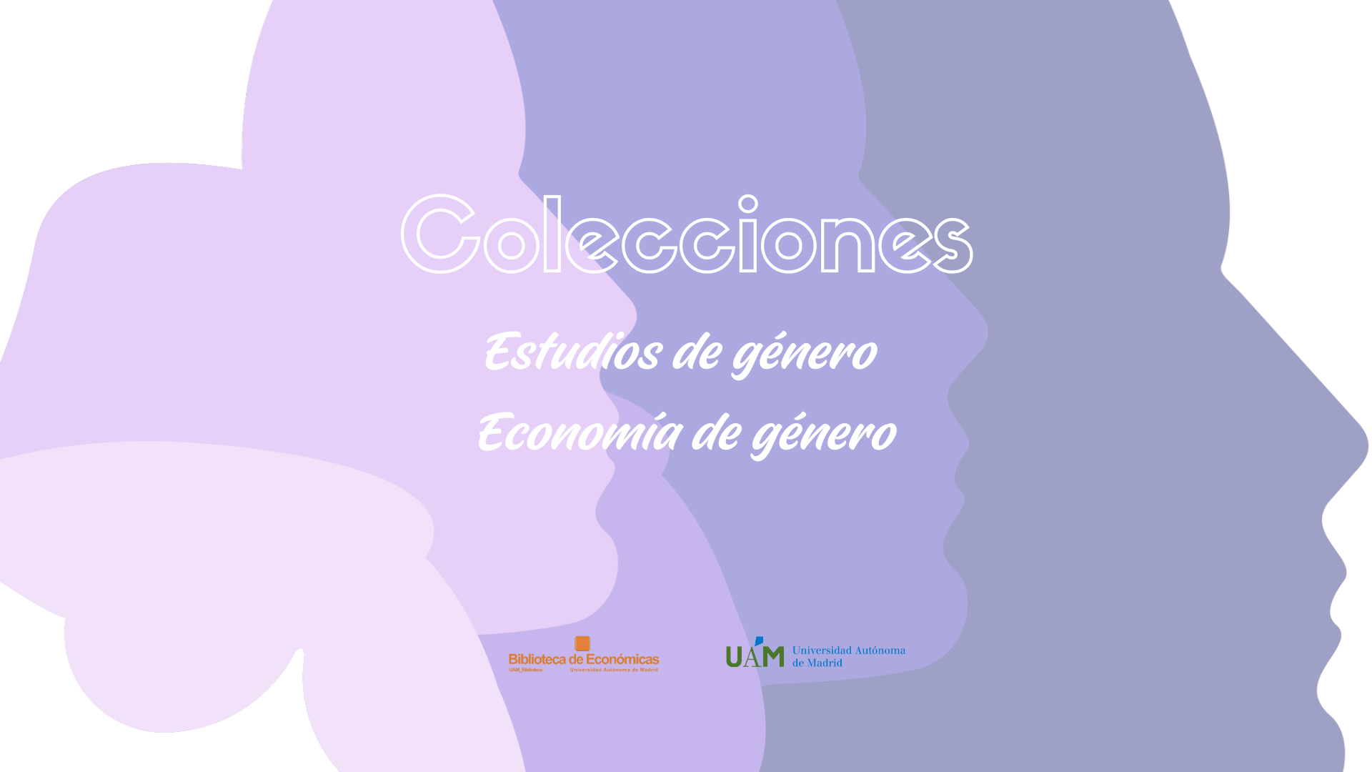 Imagen sobre la colección de género de la biblioteca